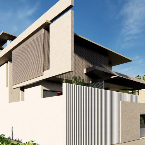 Raised Courtyard : Navsari house